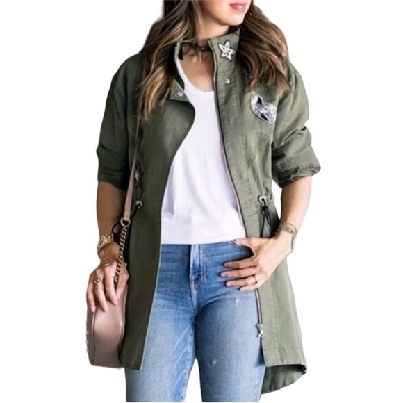 CAbi Jackets & Blazers - Cabi 3371 Hanson Anorak Utility Jacket Size XS